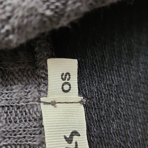 Michael Stars Cowl Neck Grey Sweater One Size - Picture 5 of 9